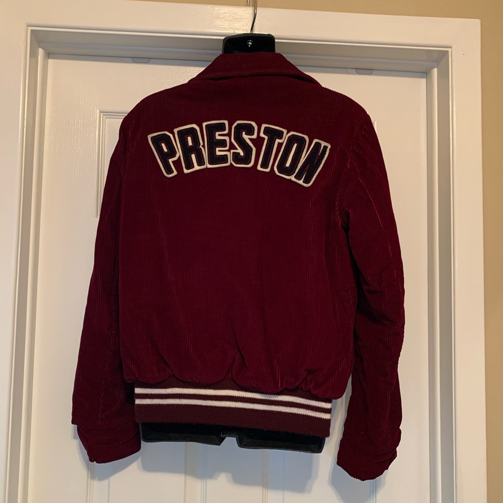 Vintage Corduroy “Preston” Letterman Jacket